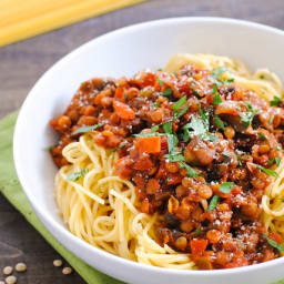 Lentil & Mushroom Ragu