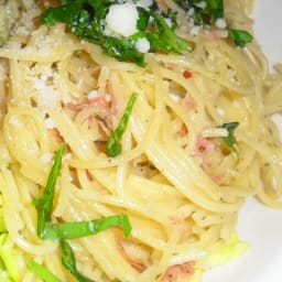 Light Spaghetti Carbonara