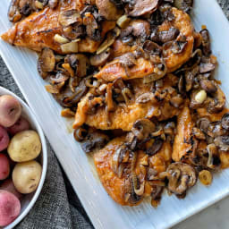 Lightened-Up Chicken Marsala