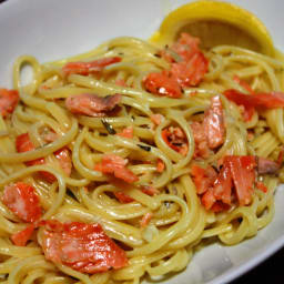 Linguine with Smoked Salmon