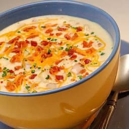 Loaded Baked Potato Soup 