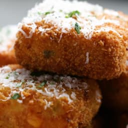 Loaded Ham and Cheese Potato Dippers Recipe by Tasty
