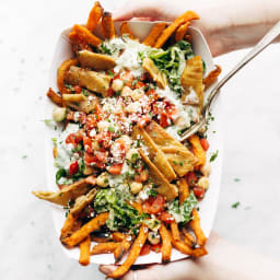 Loaded Mediterranean Street Fries