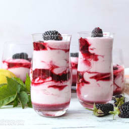 Low-Carb Blackberry Fool