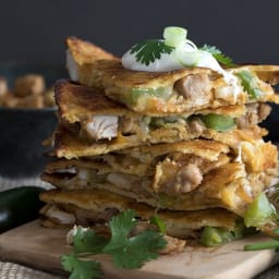 Low Carb Chicken Quesadillas