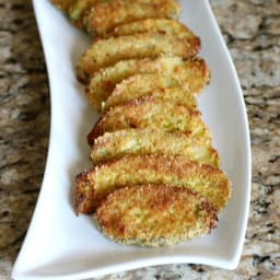 Low Carb Fried Pickles