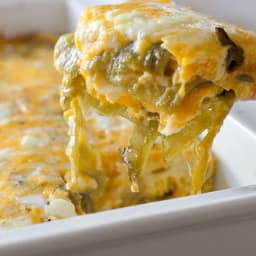 Low Carb Hatch Chile Rellenos Casserole