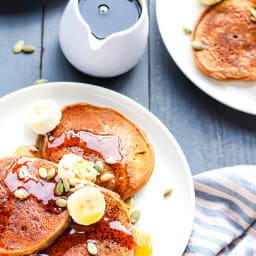 Low FODMAP Pumpkin Pancakes