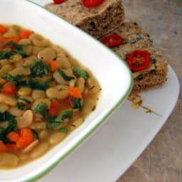 Luscious Lima Bean Soup