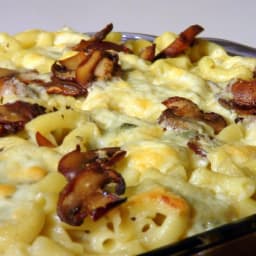 Macaroni w/ Bleu Cheese & Mushroom