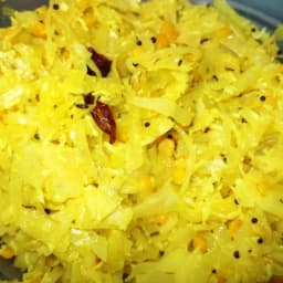 Make Cabbage Curry in Andhra Style