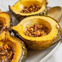 Make Sweet Acorn Squash on the Grill