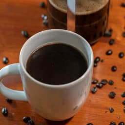 Making Coffee in a French Press