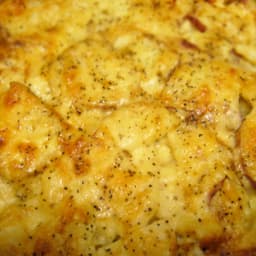 Manchego and Asiago AuGratin Potatoes