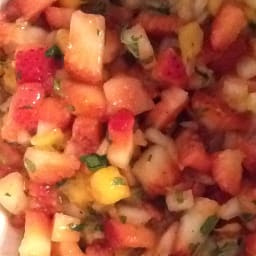 Mango-Strawberry Salsa