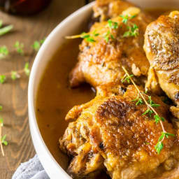 Maple-Braised Turkey Legs and Thighs