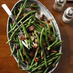 Maple-Glazed Green Beans