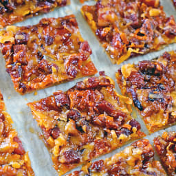 Maple Pancetta Cheddar Cheese Tart