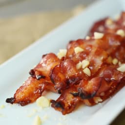 Maple Brown Sugar Bacon with Macadamia Nuts