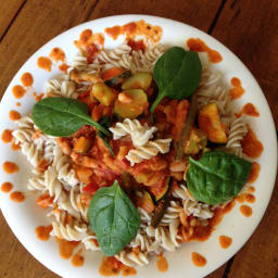 Marinara Primavera with Cannellini Beans