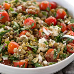 Marinated Lentil Salad