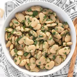 Marinated White Beans