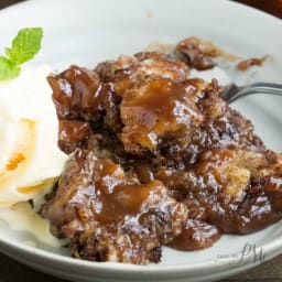 McCarty's Gallery Restaurant Chocolate Cobbler