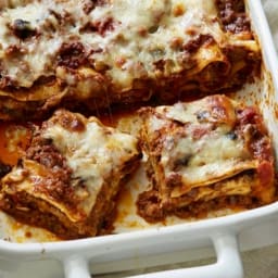 Meat and Mushroom Lasagne