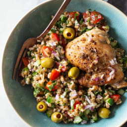 Mediterranean Farro Salad