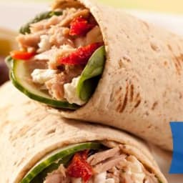 Mediterranean Tuna Wrap