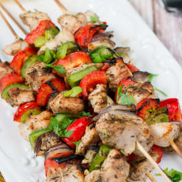 Mediterranean Chicken Kebabs