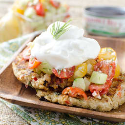 Mediterranean Tuna and Quinoa Cakes