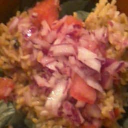 Mexican Rice and Tilapia Salad Recipe