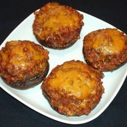 Mexican Stuffed Mushrooms