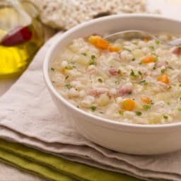 Minestrone d'orzo