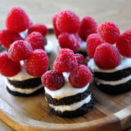 Mini Chocolate Layer Cakes