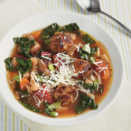 Mini Meatball Minestrone