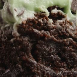 Mint Chocolate Chip Brownies