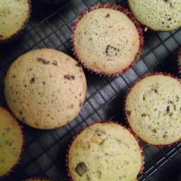 Mint Chocolate Cookie Cupcakes