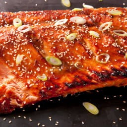 Miso-Ginger Glazed Salmon