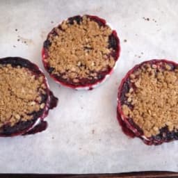 Mixed Berry Crumbles