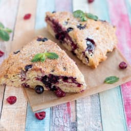 Mixed Berry Scones