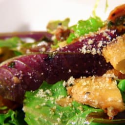 Mixed Mushroom Salad on Toast