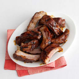 Molasses-Glazed Baby Back Ribs Recipe