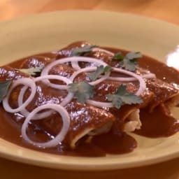 Mole Coloradito Enchiladas