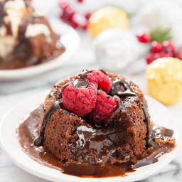 Molten Nutella Lava Cakes