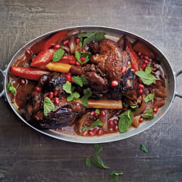 Moroccan Lamb Shanks with Pomegranate