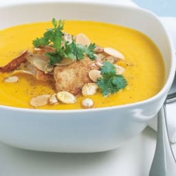 Moroccan pumpkin soup