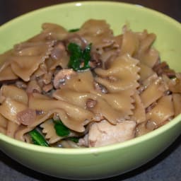 Mushroom Marsala Bowties