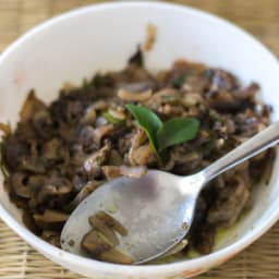 Mushroom Pepper Fry